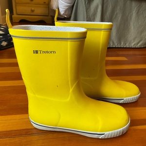 Yellow Tretorn Rain boots, size 39